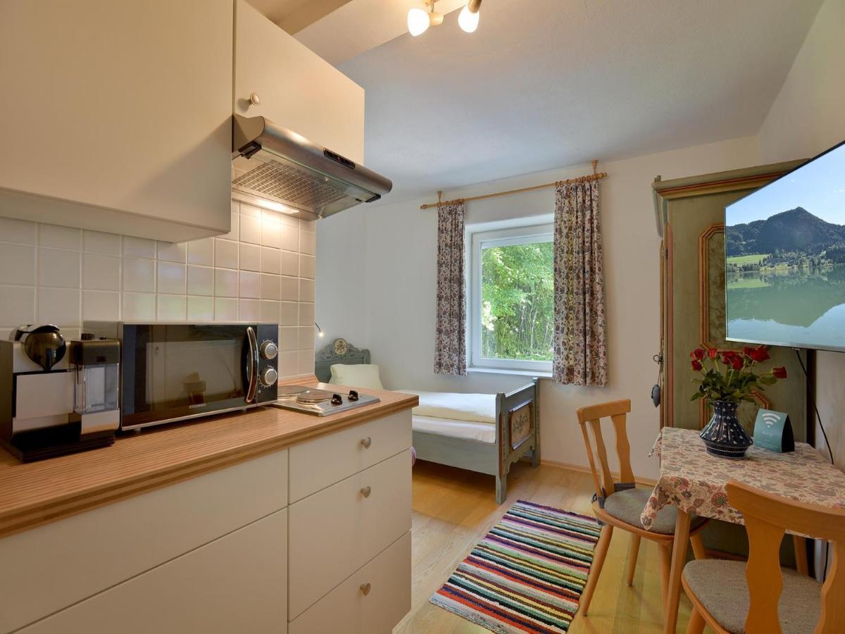 Rosenhof Am See Ferienwohnung Silberdistel Thiersee Bagian luar foto