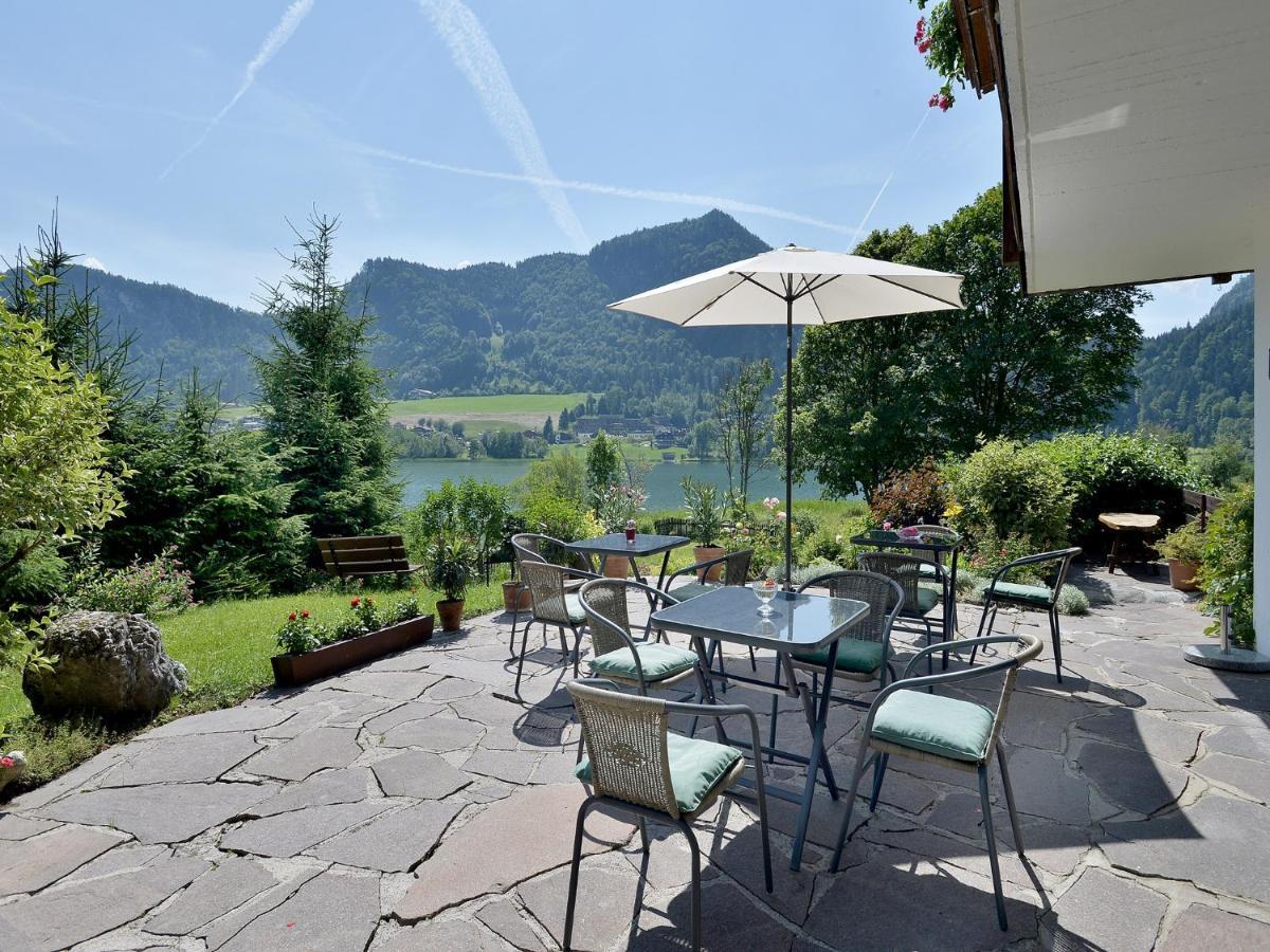 Rosenhof Am See Ferienwohnung Silberdistel Thiersee Bagian luar foto